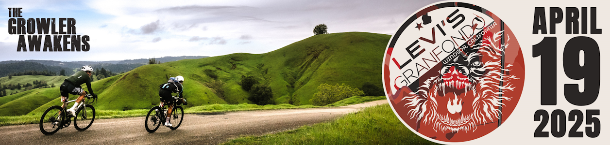 Levi's Gran Fondo, April 19 2025, Windsor CA - REGISTER NOW and SAVE!